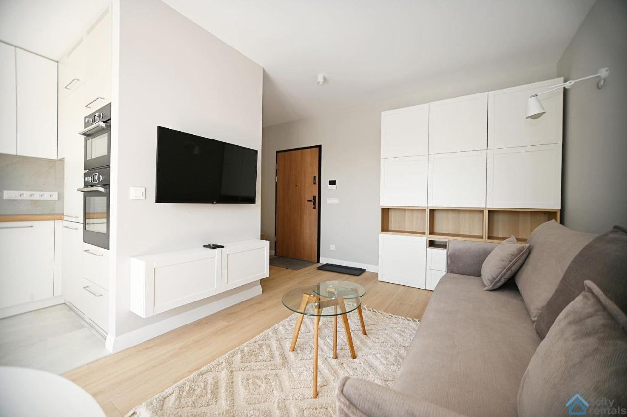 Beige 3City Apartment With Parking In Gdansk By Noclegi Renters エクステリア 写真
